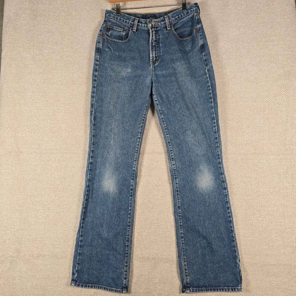 VTG The Limited High Rise Bootcut Jeans Womens 32x34 Blue Denim Flare Y2K 90s